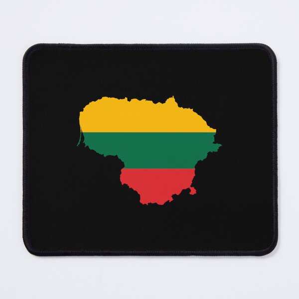 Item preview, Flag Map of Lithuania designed and sold by DreamBrushy.