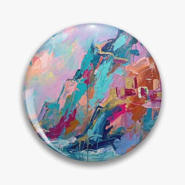 Item preview, Skellig Michael Abstract Coastal Painting designed and sold by Printpix.
