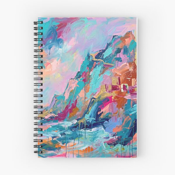 Item preview, Skellig Michael Abstract Coastal Painting designed and sold by Printpix.