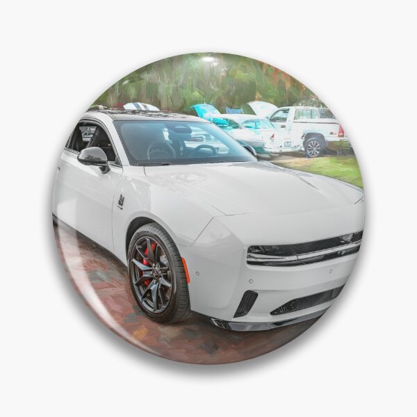 Item preview,  2025 White Charger Daytona EV X137 designed and sold by RichFrancoCars.