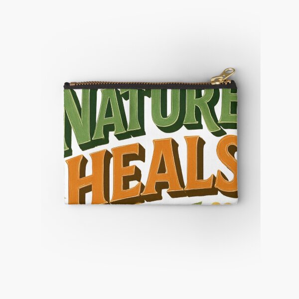 Item preview, Nature Heals - Motivational Quote designed and sold by GUNAPRIYAA.