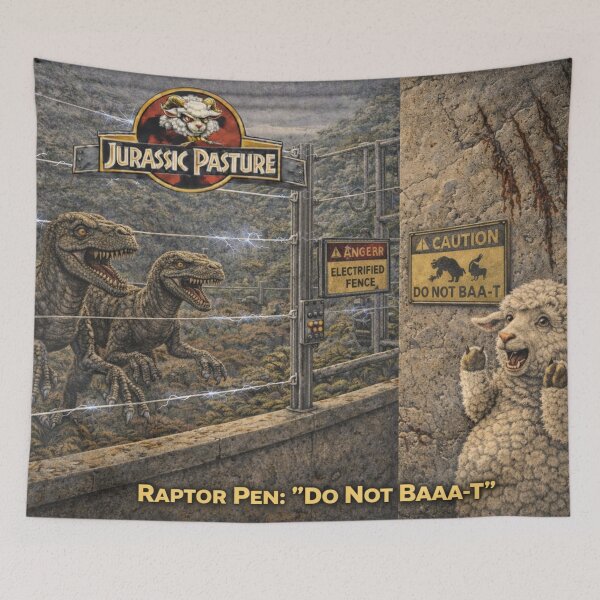 Item preview, Raptor Pen - Do Not Baaa-t designed and sold by Thpoar.