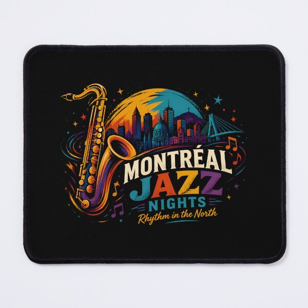 Item preview, Montreal Jazz Nights Rhythm In The North Music designed and sold by Fenay Designs.