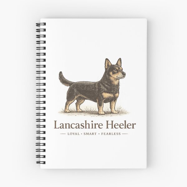 Item preview, Lancashire Heeler Dog Minimalist Line Art Loyal Smart Fearless designed and sold by Pickachoo.