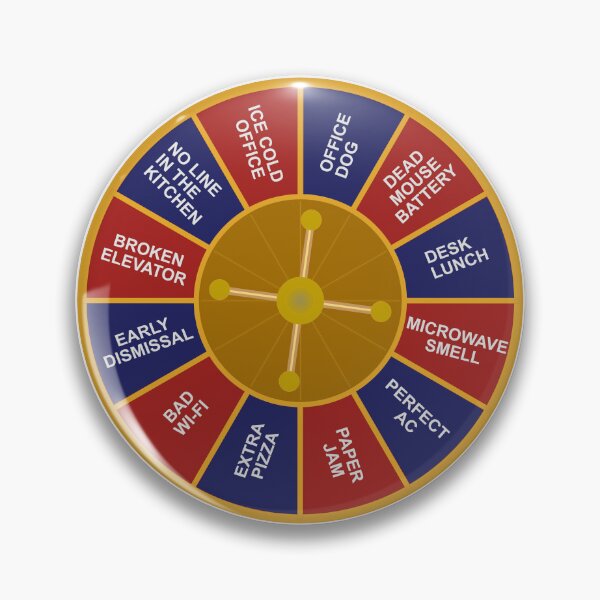 Item preview, Office Roulette Pains and Pleasures Wheel designed and sold by ChR-oman.