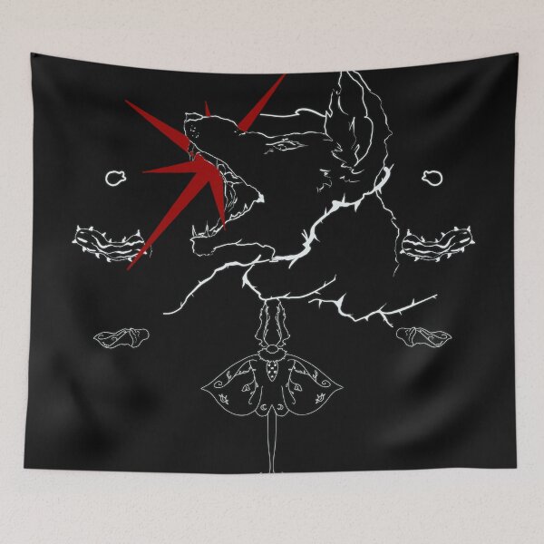 Item preview, Angry Wolf Eating Star White Version designed and sold by atlasclarie.
