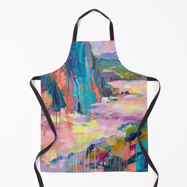 Item preview, Slieve League Abstract Coastal Landscape Painting designed and sold by Printpix.