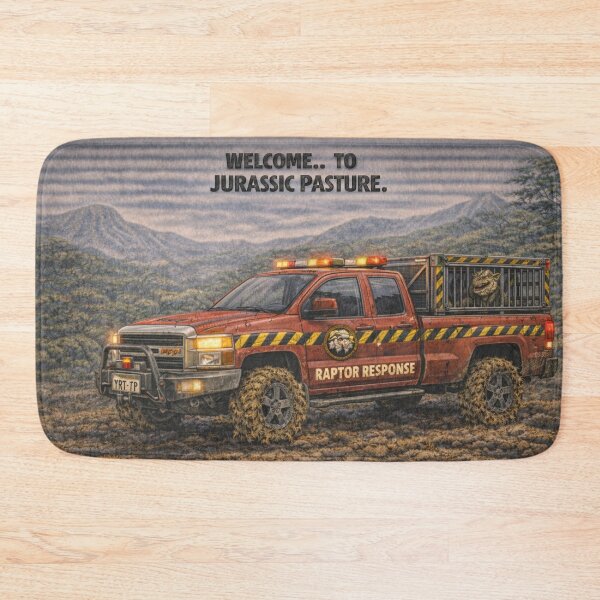 Item preview, Raptor Response Pickup - Jurassic Pasture Containment Truck designed and sold by Thpoar.