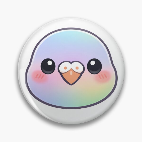 Item preview, Kawaii Rainbow Pastel Bird  designed and sold by Owcomm.