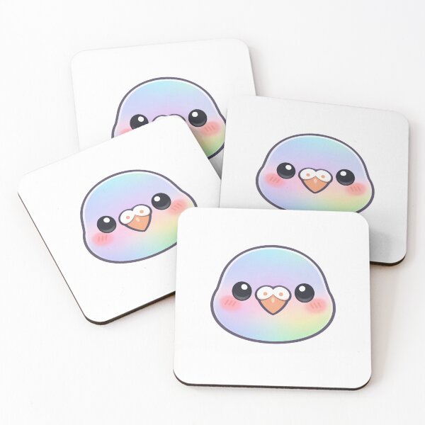 Item preview, Kawaii Rainbow Pastel Bird  designed and sold by Owcomm.