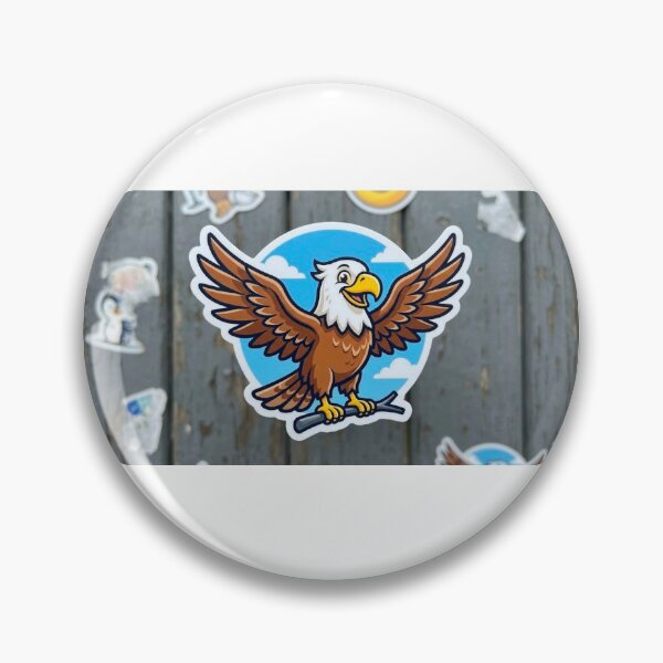 Item preview, eagle designed and sold by VibeStickerCoX.