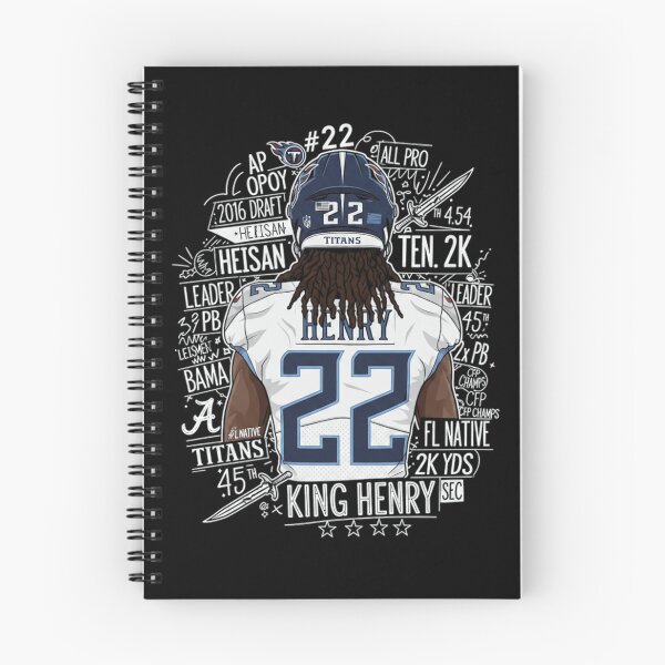 Item preview, Derrick Henry Titans Back View Number 22 Graphic Design designed and sold by MarcelaR12.
