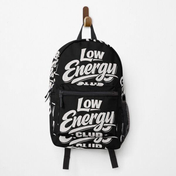 Item preview, Low Energy Club – Viral Lazy Mood Typography Aesthetic Minimalist Design designed and sold by AGawas.
