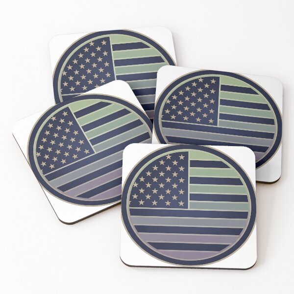 Item preview, Retro Americana: Muted Patriotism / Alien v6 designed and sold by OnurDown.