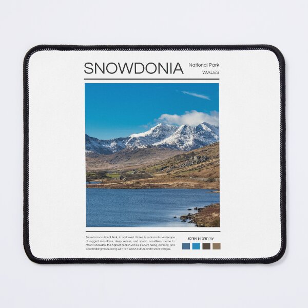 Item preview, Snowdonia National Park - Wales designed and sold by StudioRedKoala.
