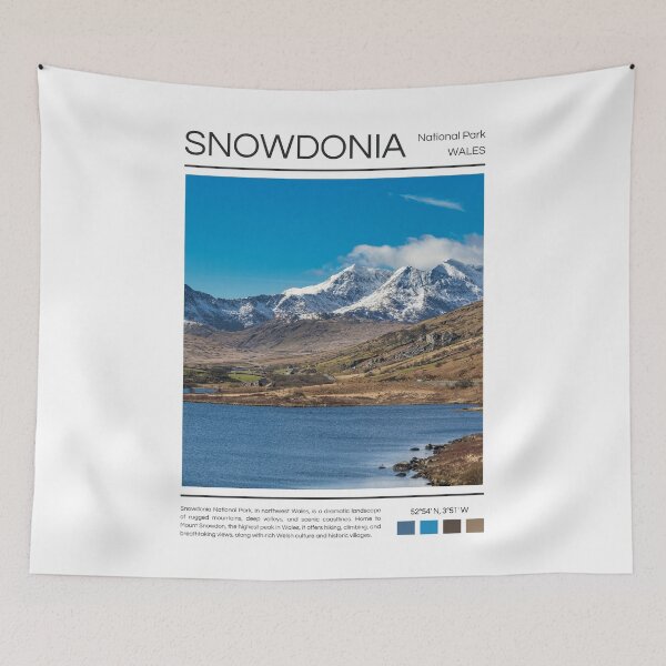Item preview, Snowdonia National Park - Wales designed and sold by StudioRedKoala.