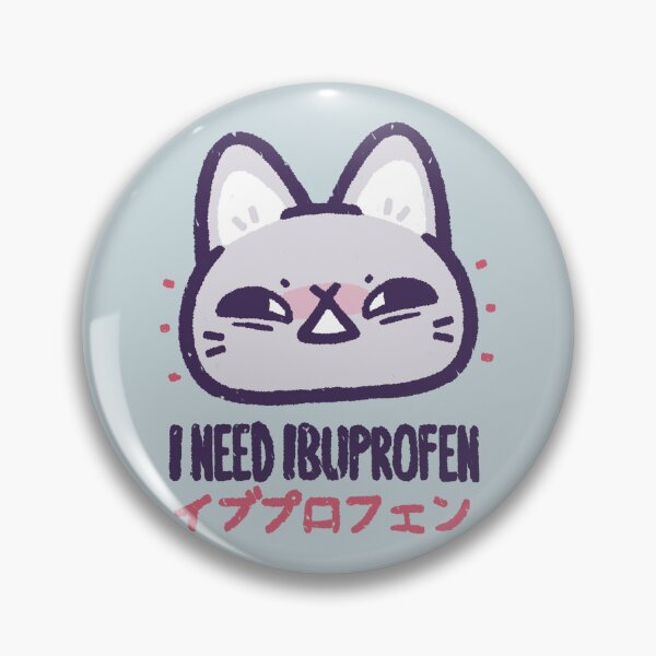 Item preview, Ibuprofen Cat Meme designed and sold by xMorfina.