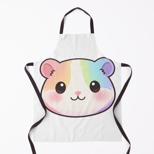 Item preview, Rainbow Hamster Kawaii Cute Pastel Animal Face designed and sold by Owcomm.