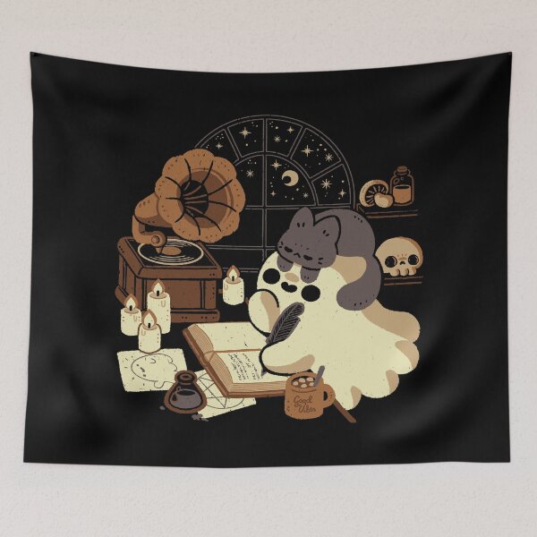 Item preview, Spooky Cute Ghost Lofi designed and sold by xMorfina.