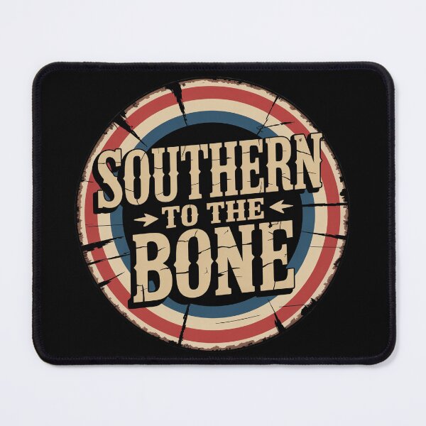 Item preview, Southern to the Bone Vintage Americana Badge designed and sold by OldGloryForge.