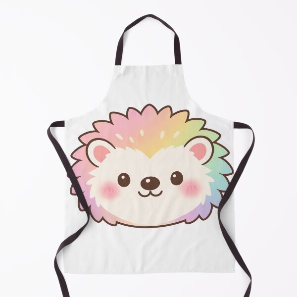 Artikelvorschau, Regenbogen-Igel Kawaii Niedliches Pastelltier entworfen und verkauft von Owcomm.