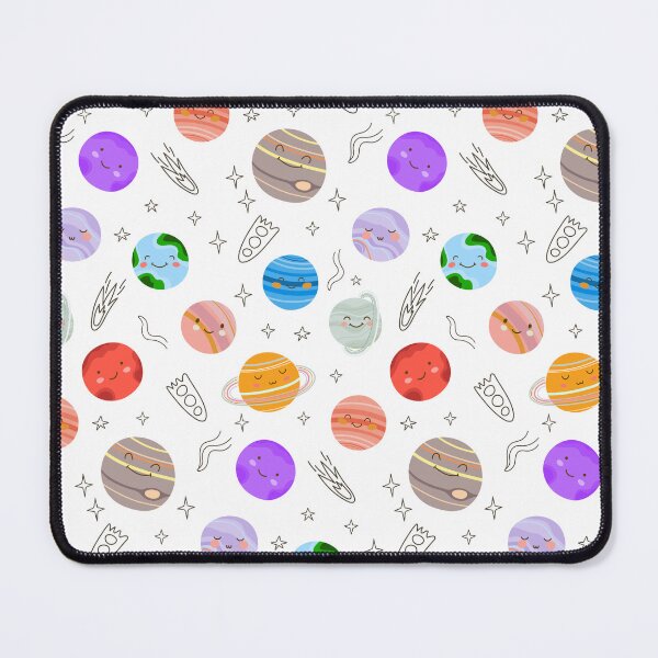 Item preview, Cute space with planets and stars. Funny galaxy background designed and sold by Eridanka.