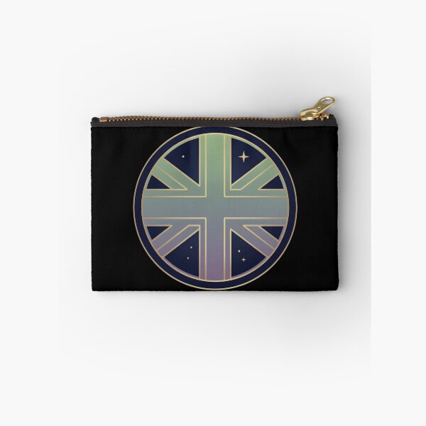 Artikelvorschau, Himmlischer Union Jack: Ein britisches kosmisches Abzeichen / Alien v7 entworfen und verkauft von OnurDown.