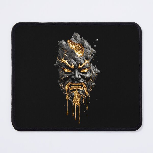 Item preview, SILK & STONE I The Obsidian Hannya Mask I No. 06 designed and sold by Shift-Bloom.