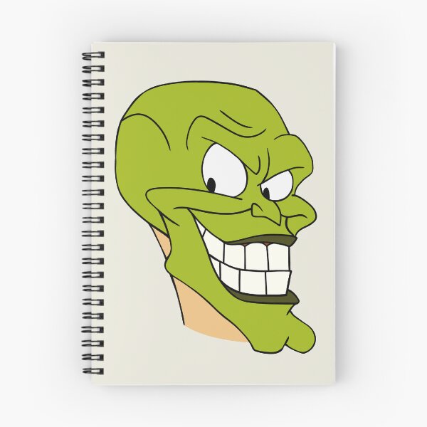 Item preview, THE MASK Cartoon Headcut - Smokin’ Green Face designed and sold by ZERO-MIND.