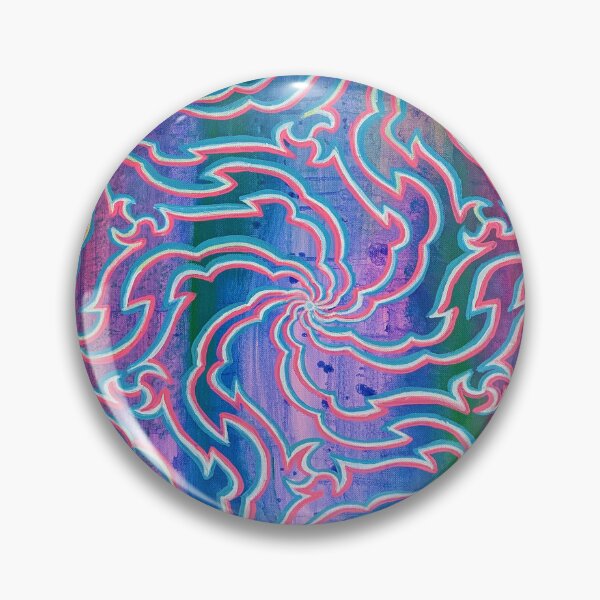 Item preview, Neon Tamagikuya Swirl: Dopamine Art Print designed and sold by Dominika Brodowska.
