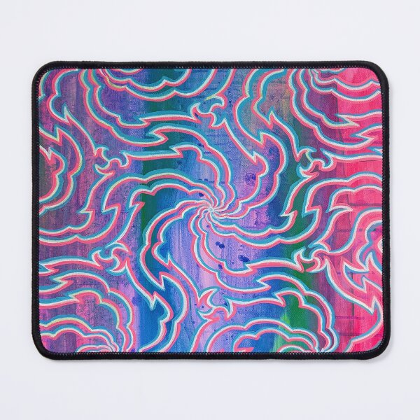 Item preview, Neon Tamagikuya Swirl: Dopamine Art Print designed and sold by Dominika Brodowska.