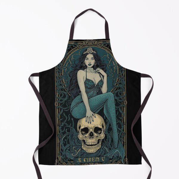 Item preview, Siren Core Mermaid Gothic Tarot Art Dark Feminine Fantasy Design designed and sold by Vandy Fullam.