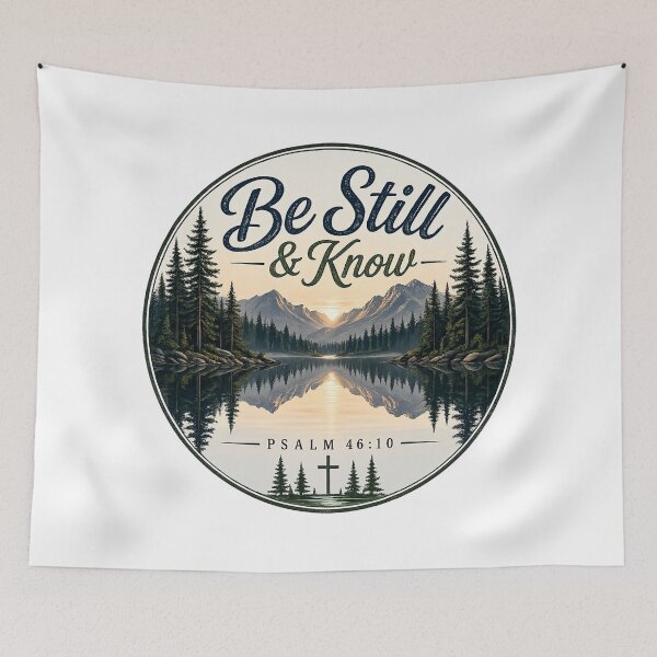 Item preview, Be Still & Know designed and sold by Narrow trek.