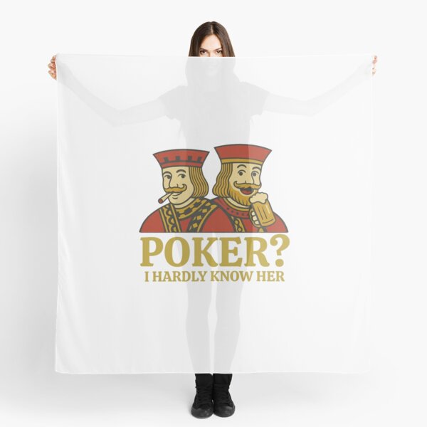 Item preview, Poker I Hardly Know Her Poker Player Gift designed and sold by Thread&Fable.