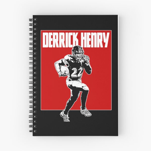 Item preview, Derrick Henry Bold Red Football Poster Graphic Design designed and sold by MarcelaR12.