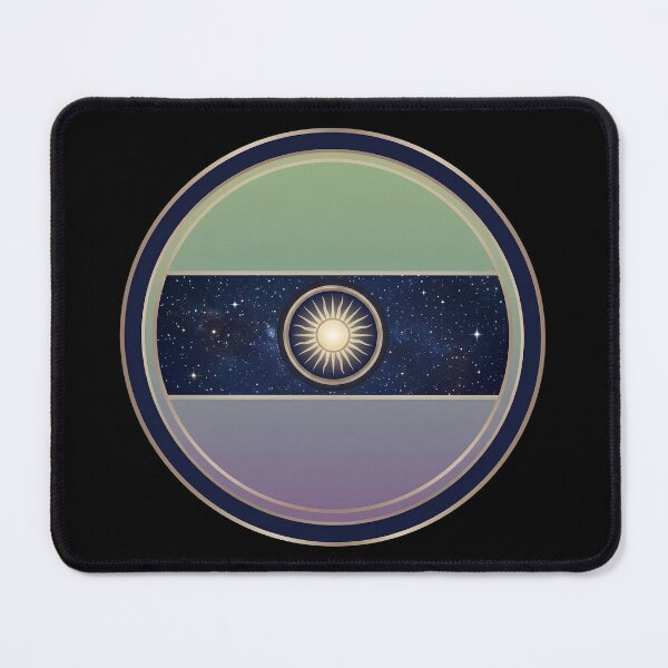 Item preview, Celestial Tiranga: An Indian Cosmic Badge / Alien v9 designed and sold by OnurDown.