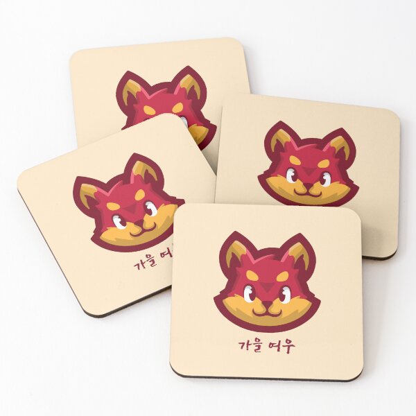 Item preview, Cartoon Autumn Fox Korean designed and sold by DJCartoonDesigns.