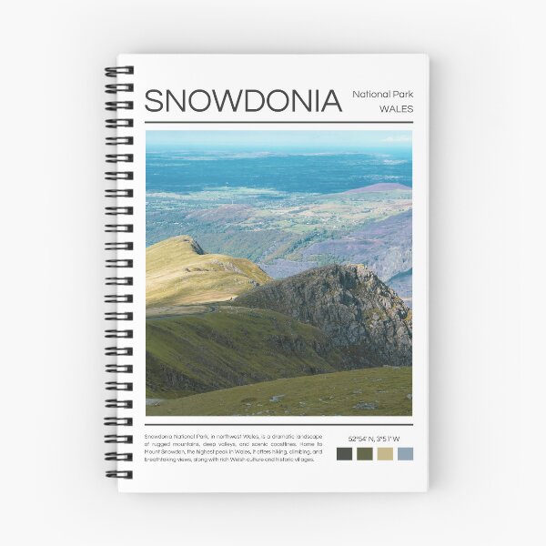 Item preview, Snowdonia National Park - Wales designed and sold by StudioRedKoala.