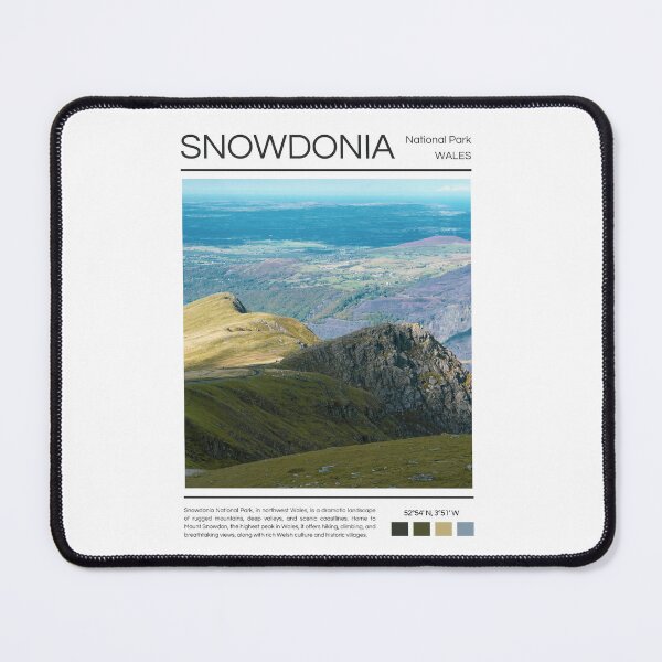 Item preview, Snowdonia National Park - Wales designed and sold by StudioRedKoala.