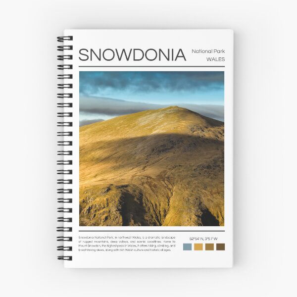 Item preview, Snowdonia National Park - Wales designed and sold by StudioRedKoala.