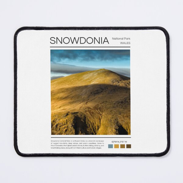 Item preview, Snowdonia National Park - Wales designed and sold by StudioRedKoala.