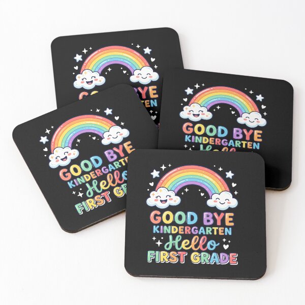 Item preview, Good Bye Kindergarten Hello First Grade Rainbow Kids Cute Back To School Gift For Kids First Day Outfit designed and sold by Im-Ara.