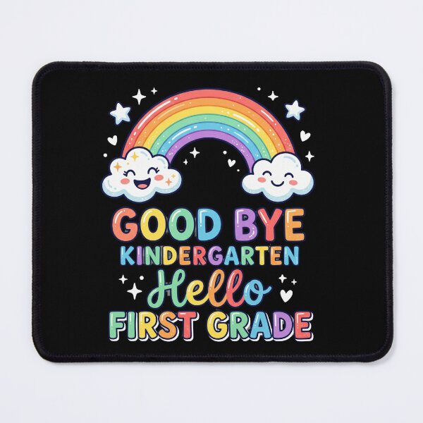 Item preview, Good Bye Kindergarten Hello First Grade Rainbow Kids Cute Back To School Gift For Kids First Day Outfit designed and sold by Im-Ara.
