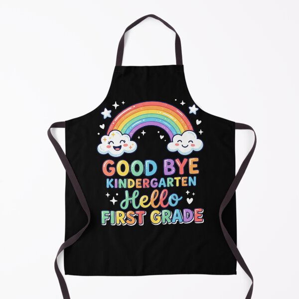 Item preview, Good Bye Kindergarten Hello First Grade Rainbow Kids Cute Back To School Gift For Kids First Day Outfit designed and sold by Im-Ara.