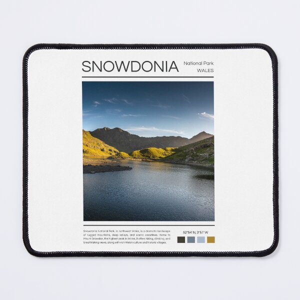 Item preview, Snowdonia National Park - Wales designed and sold by StudioRedKoala.