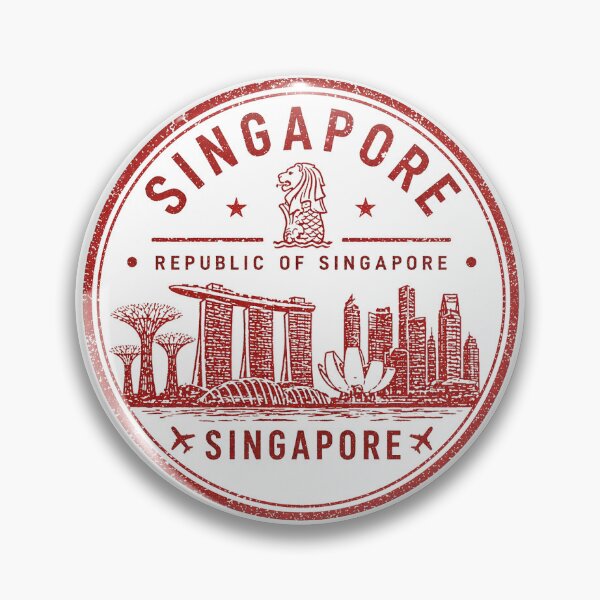 Item preview, Singapore Passport Stamp designed and sold by 13CODE.