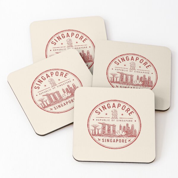 Item preview, Singapore Passport Stamp designed and sold by 13CODE.