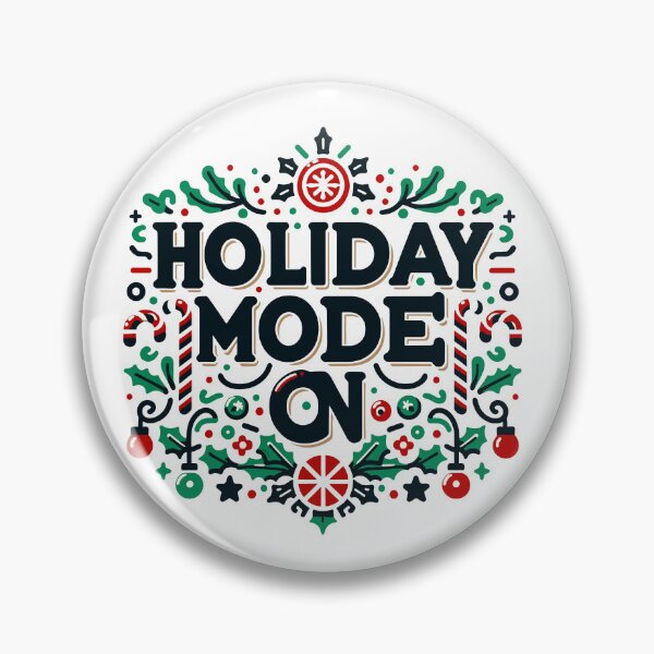 Item preview, Holiday Mode On Christmas Festive Design designed and sold by CyfroweMysli.