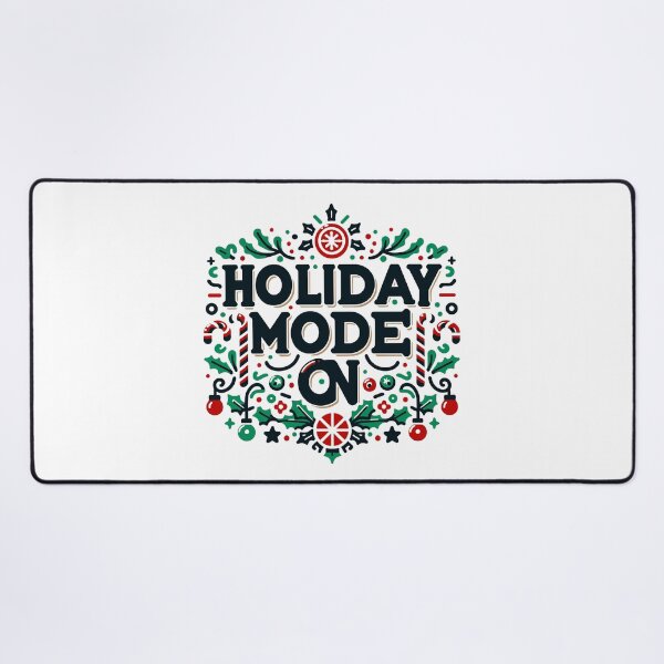 Item preview, Holiday Mode On Christmas Festive Design designed and sold by CyfroweMysli.