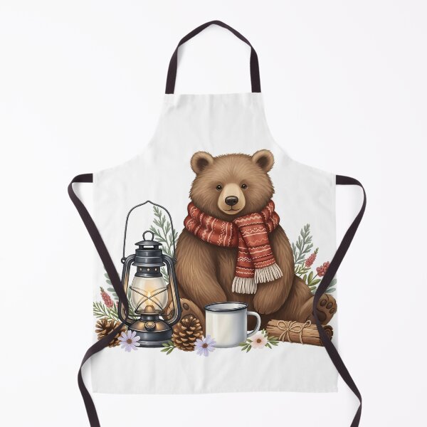 Item preview, Camper Bear Lantern Gift designed and sold by pumsquare.